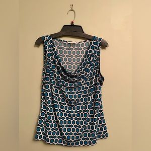 EUC Calvin Klein cowl neck sleeveless top.